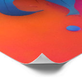 Yin Yang Spirituele Harmonie Poster (Hoek)