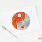 Yin & Yang Spirituele Harmony Sun & Moon Sticker (Envelop)