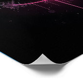 Yin Yang Splash Art Poster Print - Zen Decoratie (Hoek)