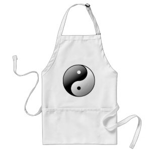 Yin Yang Standaard Schort