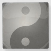 Yin Yang Stenen Onderzetter (Voorkant)