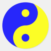 Yin Yang Sticker (Voorkant)