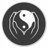 Yin Yang Sticker (Voorkant)
