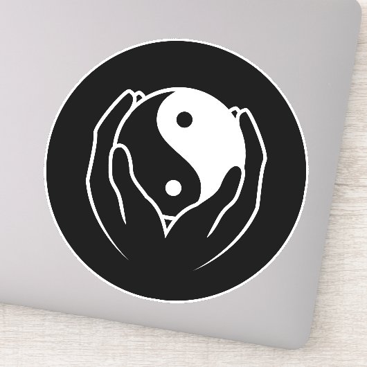 Yin Yang Sticker (Detail)