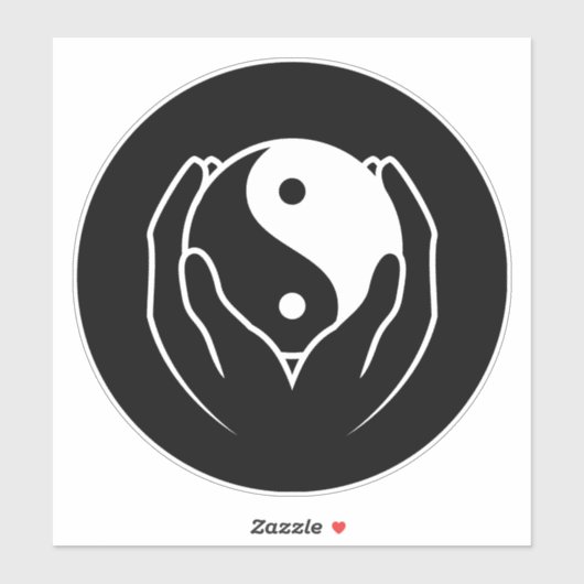 Yin Yang Sticker (Vel)