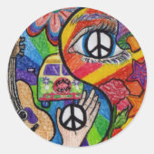 Yin Yang sticker (Voorkant)