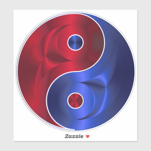 YIN YANG STICKER (Vel)