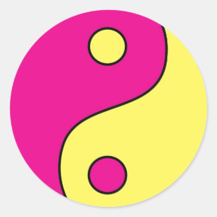 Yin Yang Sticker door SRF