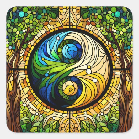 Yin Yang Stickers (Voorkant)