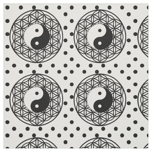Yin Yang Stof (Swatch)