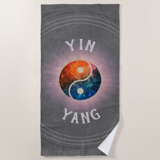 Yin Yang Strandlaken (Voorkant)