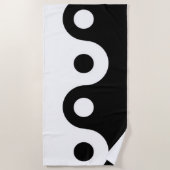 Yin yang strandlaken (Voorkant)