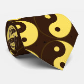 yin yang stropdas (Opgerold)