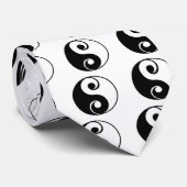 Yin Yang Stropdas (Opgerold)