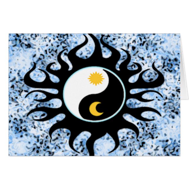 Yin Yang Sun & Moon (Voorkant Horizontaal)