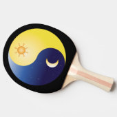 Yin Yang, Sun Moon Tafeltennisbatje (Zijkant)