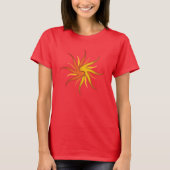 Yin Yang Sunburst T-shirt (Voorkant)