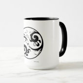 Yin Yang Swirl Mok (Voorkant rechts)
