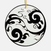 Yin Yang Swirl Ornament (Voorkant)