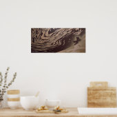 "Yin Yang Swirl" Poster (Keuken)