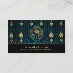 Yin & Yang Symbol, boeddhisme, boeddhist Visitekaartje