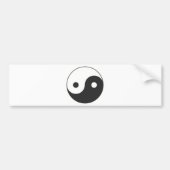 YIN & YANG SYMBOL BUMPERSTICKER (Voorkant)