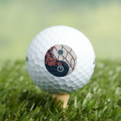 Yin Yang Symbol Golfballen (Insitu Shirt)