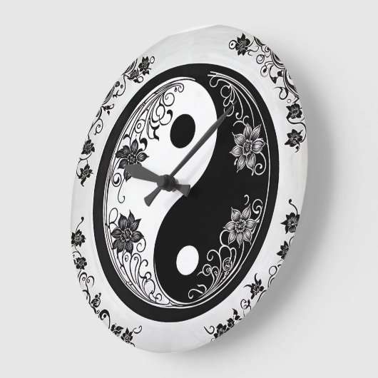 Yin Yang Symbol Grote Klok (Hoek)