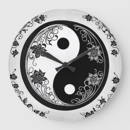 Yin Yang Symbol Grote Klok