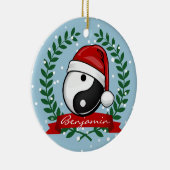 Yin Yang Symbol Holiday Keramisch Ornament (Rechts)