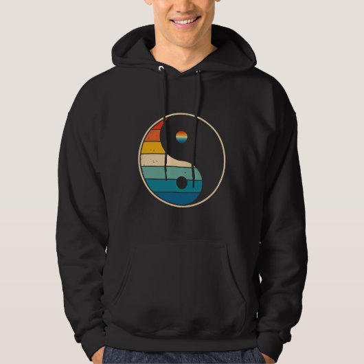 Yin Yang Symbol Hoodie (Voorkant)