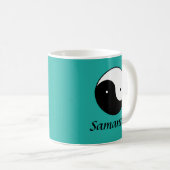 Yin Yang Symbol Koffiemok (Voorkant rechts)