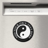 Yin Yang Symbol - massief tattoo ontwerp 2 Magneet (Insitu (Vaatwasser))