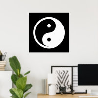 Yin Yang Symbol - massief tattoo ontwerp 2