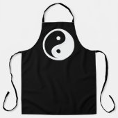 Yin Yang Symbol - massief tattoo ontwerp 2 Schort (Voorkant)