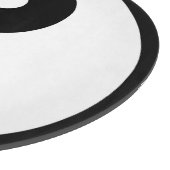 Yin Yang Symbol - massief tattoo ontwerp 2 Snijplank (Hoek)