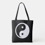 Yin Yang Symbol - massief tattoo ontwerp 2 Tote Bag (Achterkant)