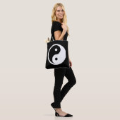 Yin Yang Symbol - massief tattoo ontwerp 2 Tote Bag (Op model)