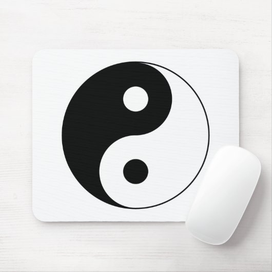 Yin Yang Symbol Mousepad Muismat (Met muis)