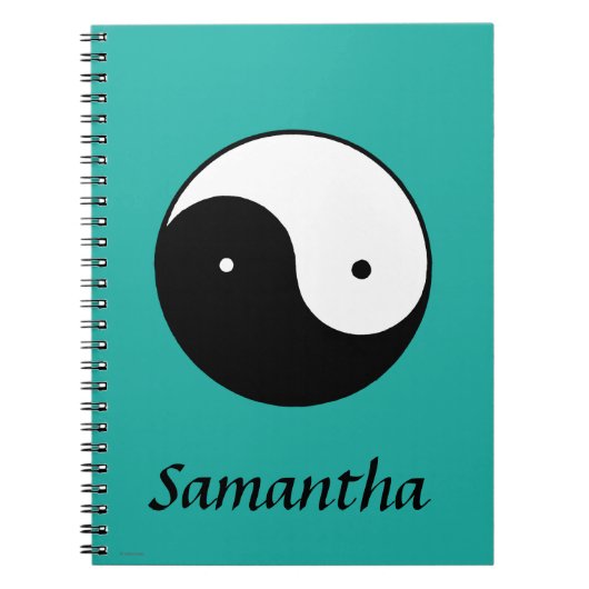 Yin Yang Symbol Notitieboek (Voorkant)