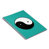 Yin Yang Symbol Notitieboek (Rechterzijde)