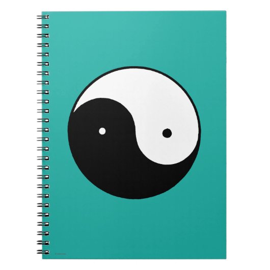 Yin Yang Symbol Notitieboek (Voorkant)