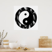 Yin Yang Symbol Poster (Keuken)