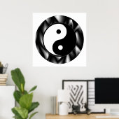 Yin Yang Symbol Poster (Thuiskantoor)