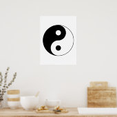 Yin Yang Symbol Poster (Keuken)