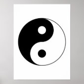 Yin Yang Symbol Poster (Voorkant)