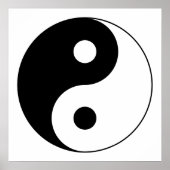 Yin Yang Symbol Poster (Voorkant)