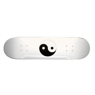 Yin-Yang Symbol Skateboard