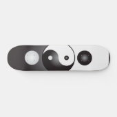 Yin Yang Symbol: Skateboard (Horizontaal)
