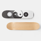 Yin Yang Symbol: Skateboard (Horizontaal)